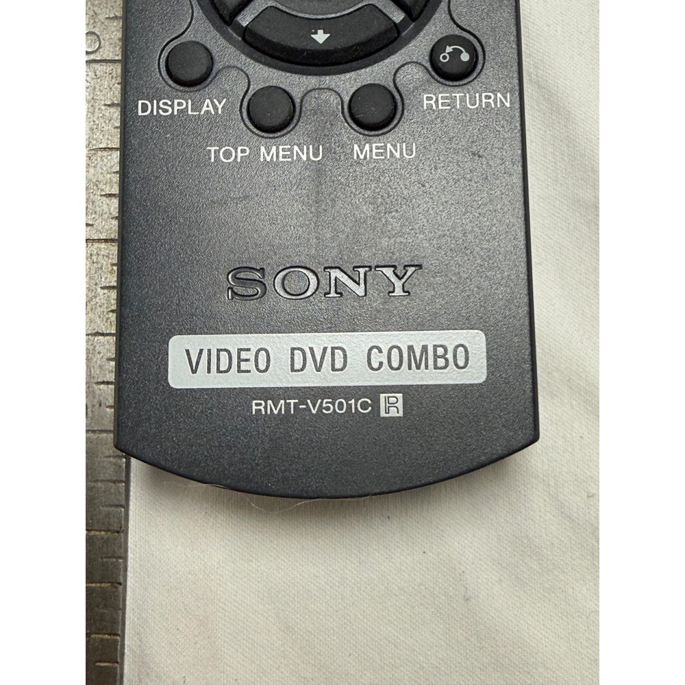 Sony Remote Control ‎ Black RMT-V501C Video DVD Combo VCR OEM Replacement